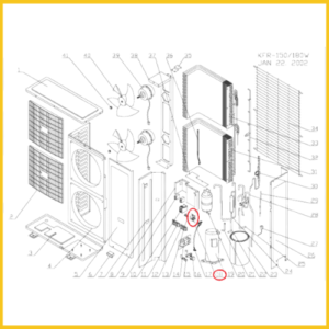 AIR WELL AIR CONDITIONER GC65RCFX PHASE ROTATION DEVICE