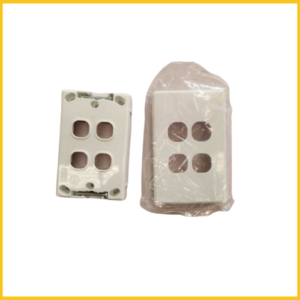 30604NLS 4 Gang Plate and Grid